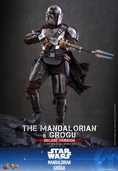 [PREORDER] The Mandalorian™ and Grogu™ (Deluxe Version) MMS872 | Sixth Scale Figure | Hot Toys