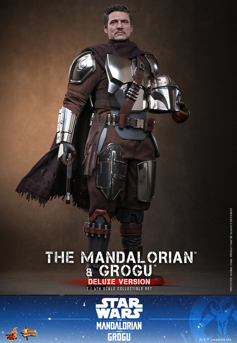 [PREORDER] The Mandalorian™ and Grogu™ (Deluxe Version) MMS872 | Sixth Scale Figure | Hot Toys