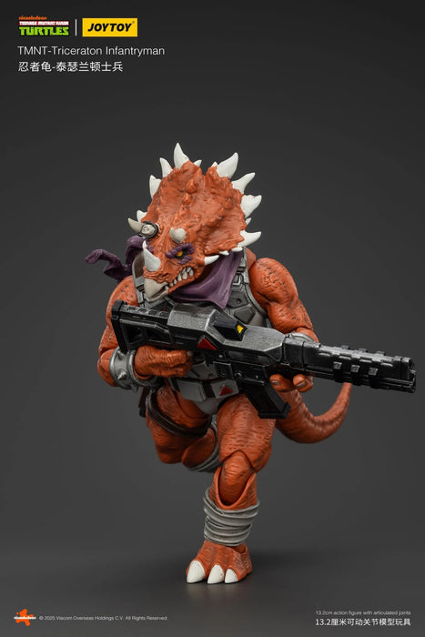 Triceraton Infantryman - TMNT WAVE 5 - Action Figure By JOYTOY (1/18)