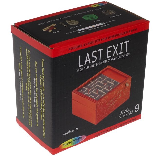 Last Exit | Wooden Puzzle | Puzzle Master