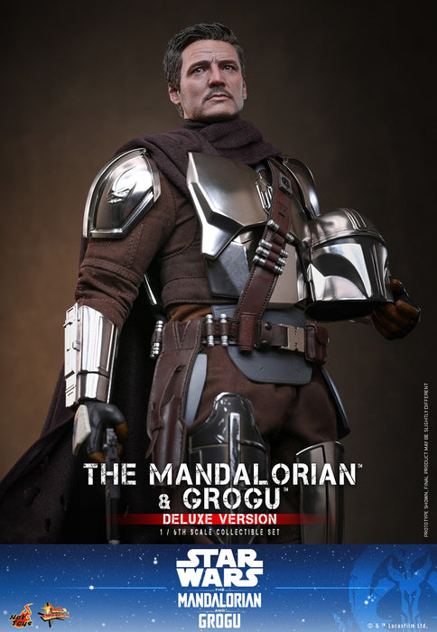 [PREORDER] The Mandalorian™ and Grogu™ (Deluxe Version) MMS872 | Sixth Scale Figure | Hot Toys