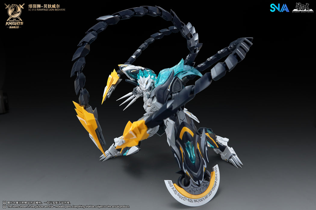 SNAA 1/144 The Round Table Knights Rampage Lion Bedivere | Model Kit | SNAA