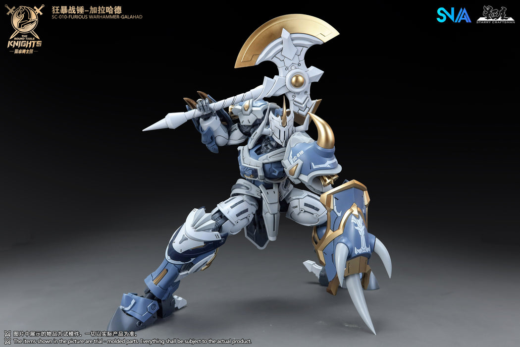SNAA 1/144 The Round Table Knights Furious Warhammer Galahad | Model Kit | SNAA