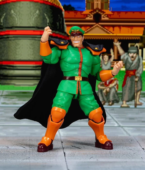 Ultra Street Fighter II M. Bison 1/12 Scale Action Figure Deluxe Player 2 (Exclusive) | Jada Toys