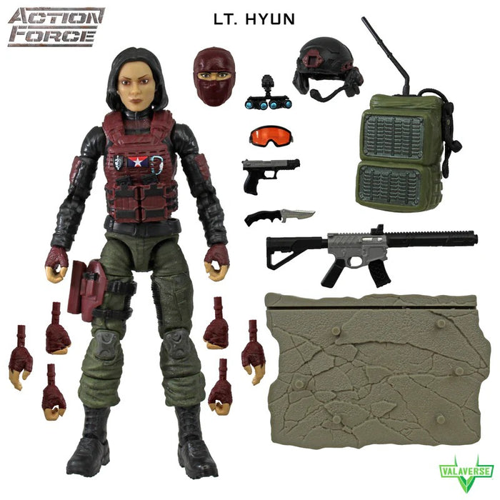 Action Force Wave 6 - Lt. Hyun | Action Figures | Valaverse