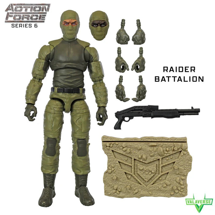 Raider Battalion (Action Force Series 6) | Action Figure | Valaverse
