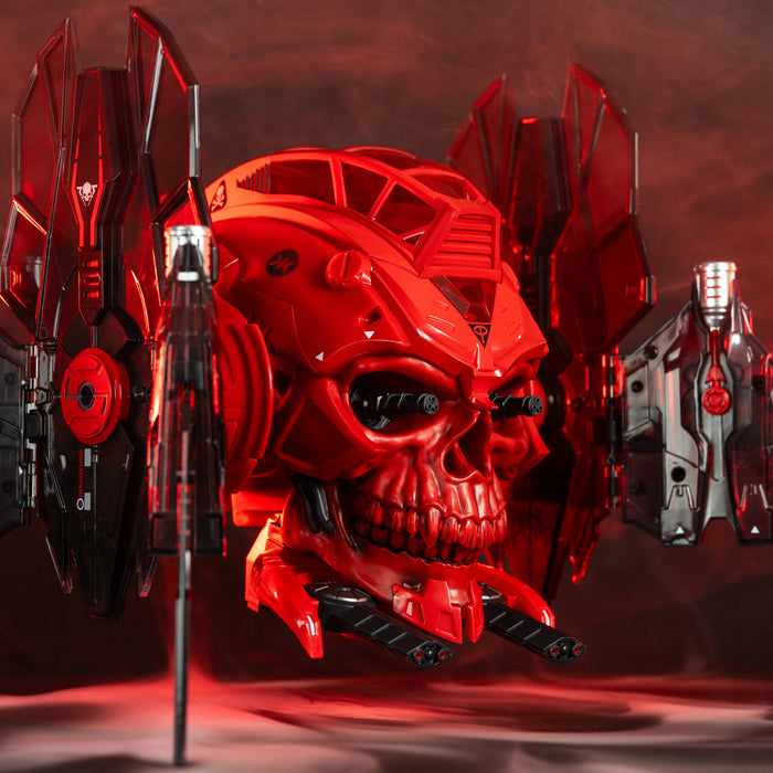 [PREORDER] ROBOSKULL MKII with 4" BLOOD WOLF (1/18 or 1/12 Scale) | Action Figure | Skeletron