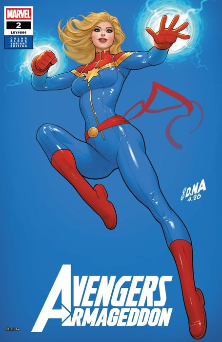 [PREORDER] DAVID NAKAYAMA “COLOR BLOCK BLUE” JULY VARIANT SET of 10 | COMICS | MARVEL