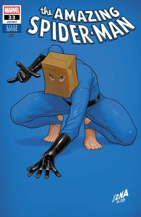 [PREORDER] DAVID NAKAYAMA “COLOR BLOCK BLUE” JULY VARIANT SET of 10 | COMICS | MARVEL