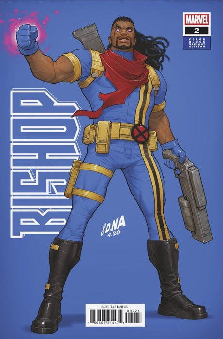 [PREORDER] DAVID NAKAYAMA “COLOR BLOCK BLUE” JULY VARIANT SET of 10 | COMICS | MARVEL