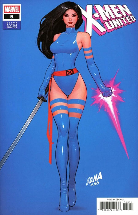 [PREORDER] DAVID NAKAYAMA “COLOR BLOCK BLUE” JULY VARIANT SET of 10 | COMICS | MARVEL