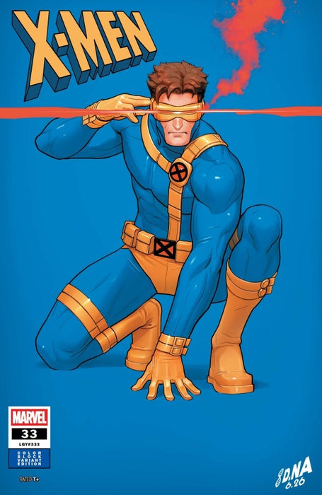[PREORDER] DAVID NAKAYAMA “COLOR BLOCK BLUE” JULY VARIANT SET of 10 | COMICS | MARVEL
