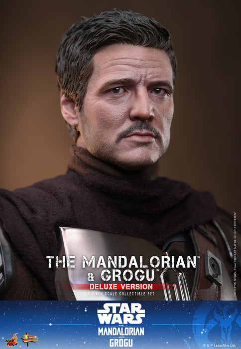 [PREORDER] The Mandalorian™ and Grogu™ (Deluxe Version) MMS872 | Sixth Scale Figure | Hot Toys