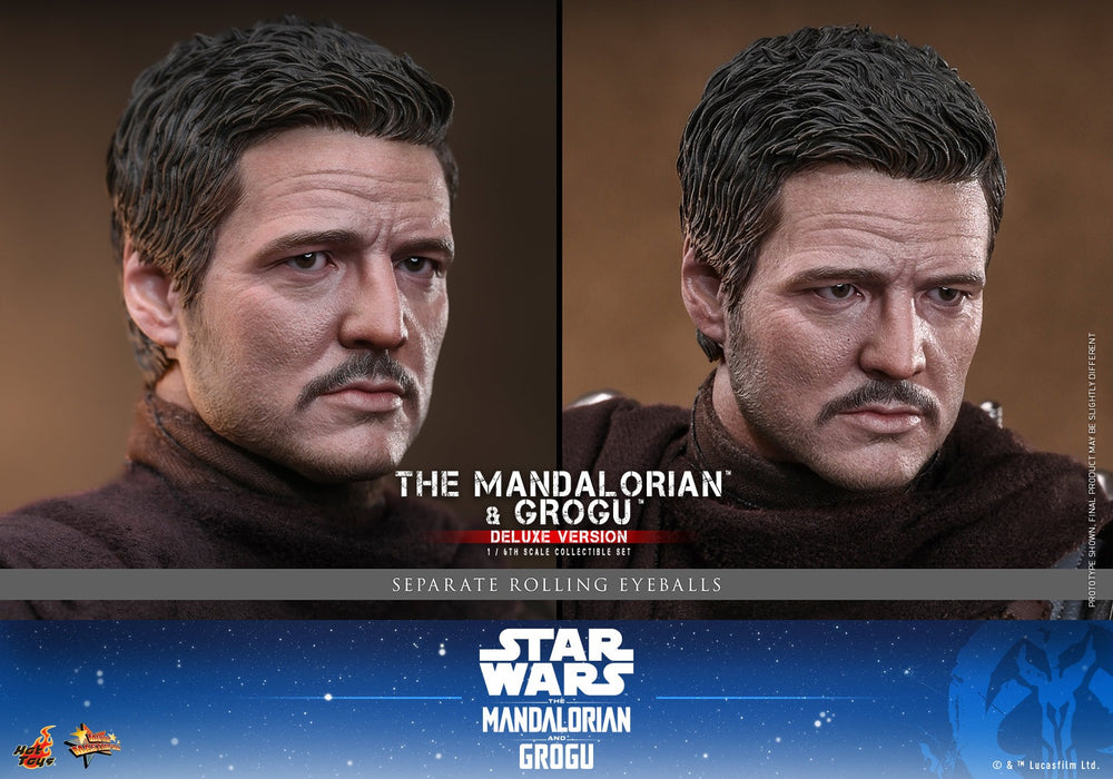 [PREORDER] The Mandalorian™ and Grogu™ (Deluxe Version) MMS872 | Sixth Scale Figure | Hot Toys