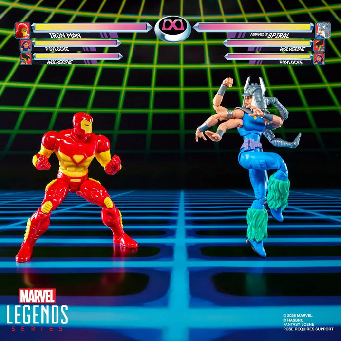[PREORDER] Marvel Legends Series Marvel Games Iron Man vs Marvel’s Spiral | Action Figures | Hasbro