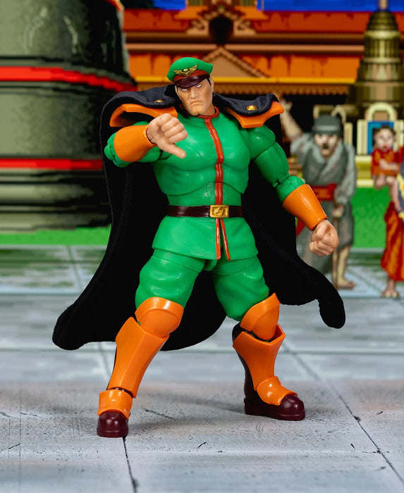 Ultra Street Fighter II M. Bison 1/12 Scale Action Figure Deluxe Player 2 (Exclusive) | Jada Toys