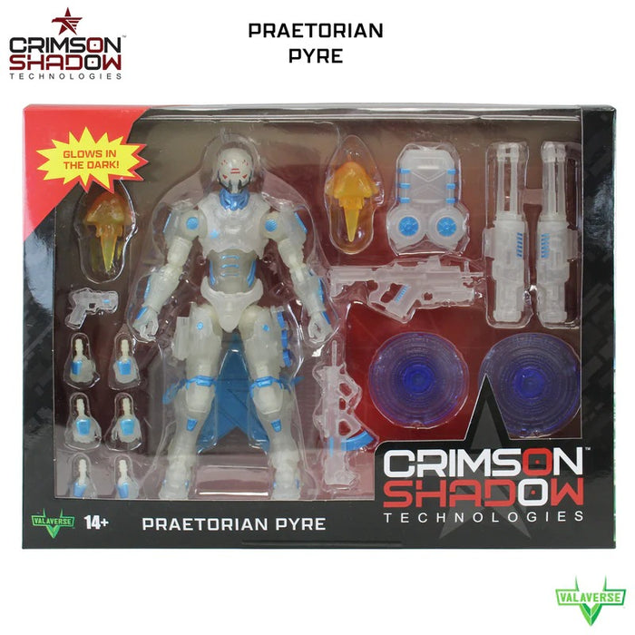 Action Force Crimson Shadow Technologies Praetorian Pyre (Exclusive) | 1/12 Scale Action Figure | Valaverse