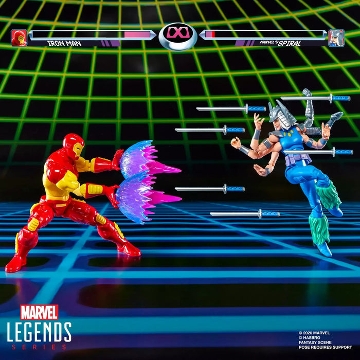 [PREORDER] Marvel Legends Series Marvel Games Iron Man vs Marvel’s Spiral | Action Figures | Hasbro