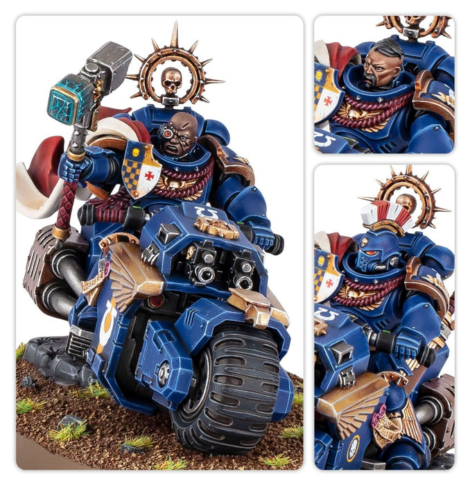 Captain on Bike | Space Marines | Warhammer 40,000