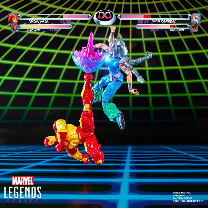 [PREORDER] Marvel Legends Series Marvel Games Iron Man vs Marvel’s Spiral | Action Figures | Hasbro