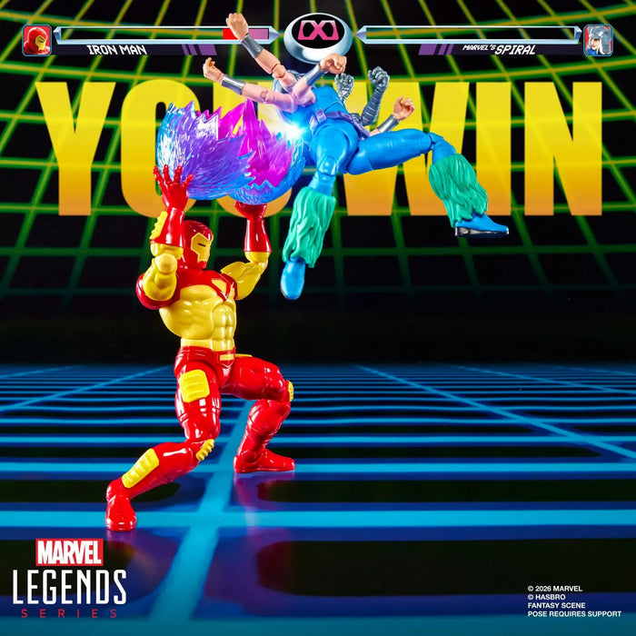 [PREORDER] Marvel Legends Series Marvel Games Iron Man vs Marvel’s Spiral | Action Figures | Hasbro