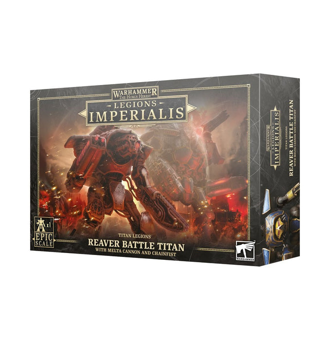Legions Imperialis: Reaver Battle Titan with Melta Cannon and Chainfist | Adeptus Titanicus | Warhammer 40,000