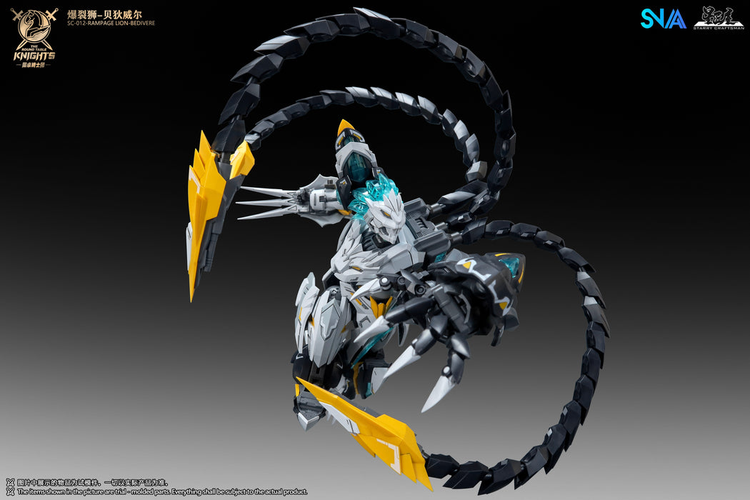 SNAA 1/144 The Round Table Knights Rampage Lion Bedivere | Model Kit | SNAA