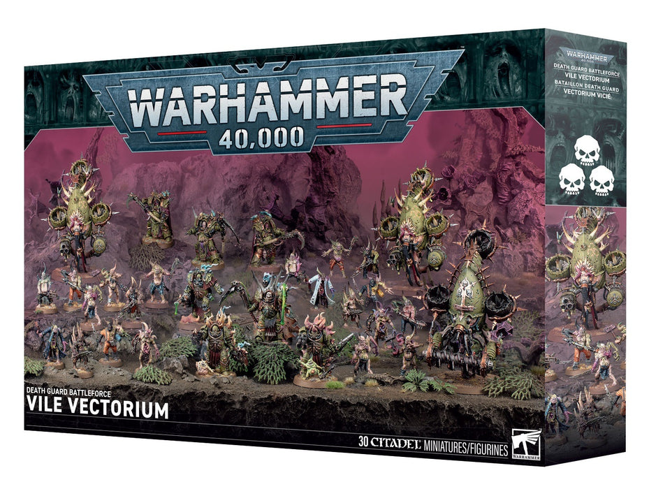 [PREORDER] Death Guard Vile Vectorium Battleforce | Warhammer 40k | Games Workshop