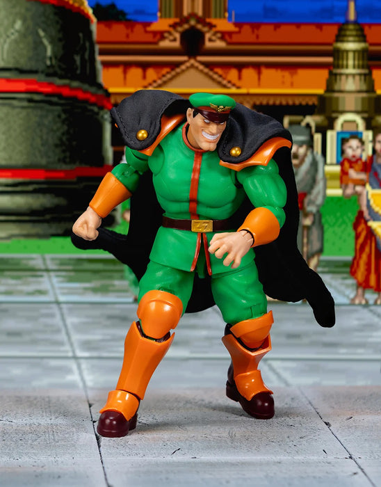 Ultra Street Fighter II M. Bison 1/12 Scale Action Figure Deluxe Player 2 (Exclusive) | Jada Toys