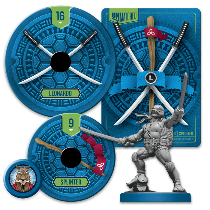 Unmatched Adventures: Teenage Mutant Ninja Turtles (BUNDLE) | Board Games | Restoration Games