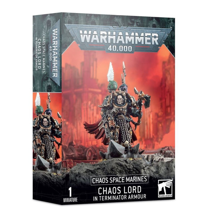 Chaos Space Marines: Chaos Lord in Terminator Armour | Warhammer 40,000 | Games Workshop