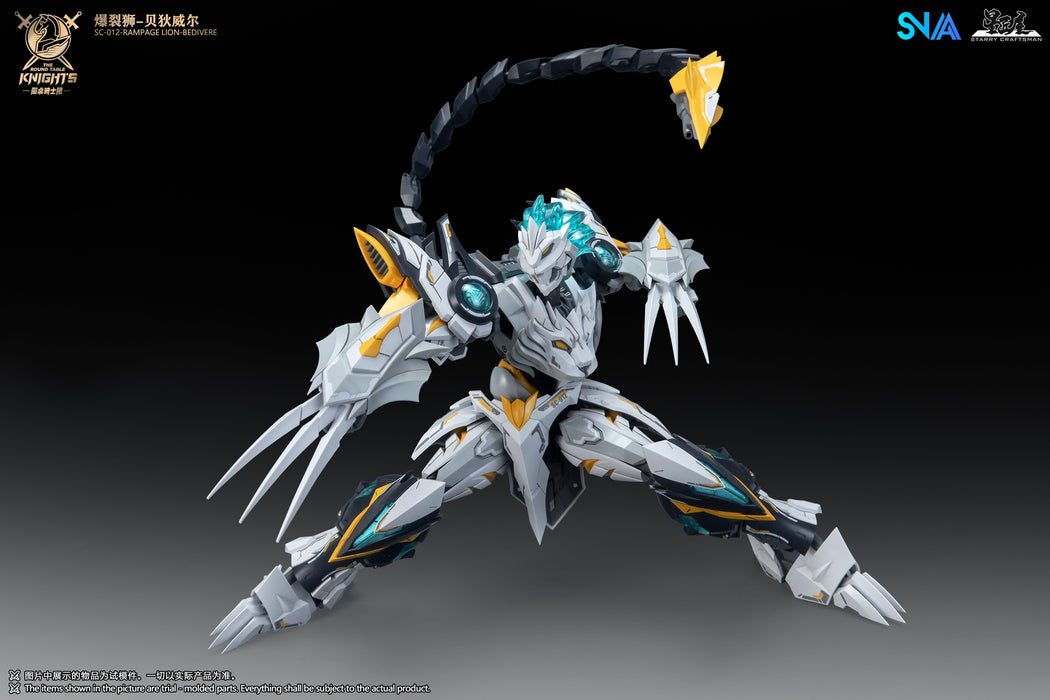 SNAA 1/144 The Round Table Knights Rampage Lion Bedivere | Model Kit | SNAA