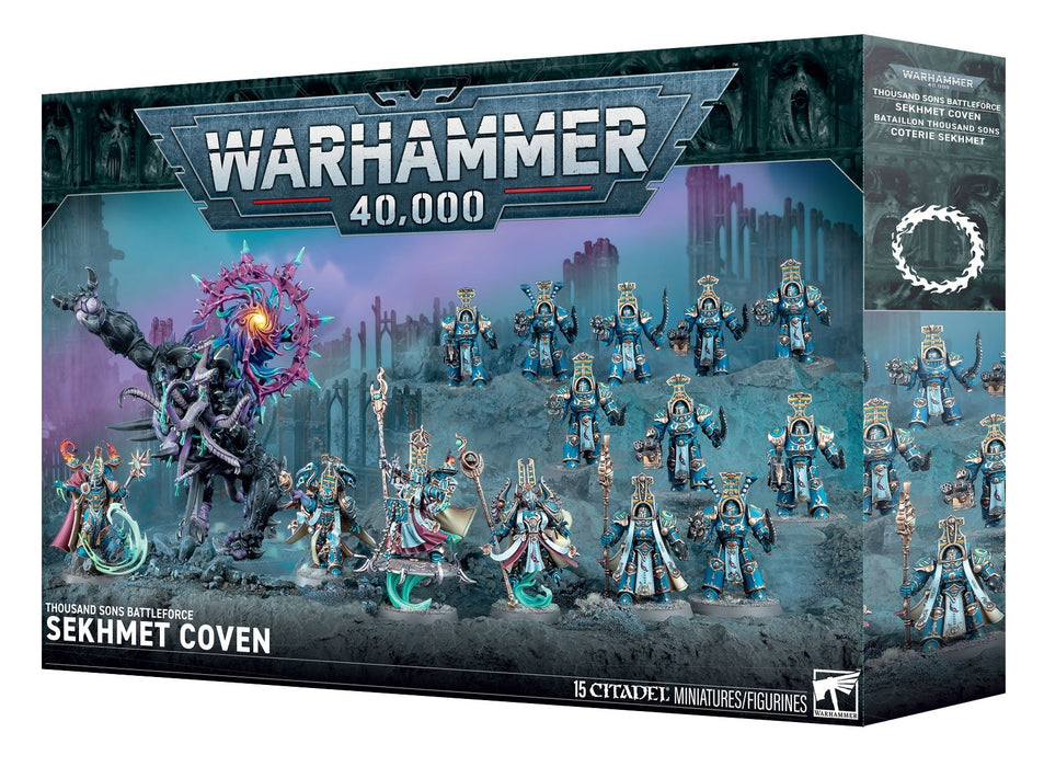 [PREORDER] Thousand Sons Sekhmet Coven Battleforce | Warhammer 40k | Games Workshop