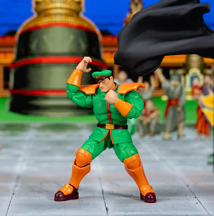 Ultra Street Fighter II M. Bison 1/12 Scale Action Figure Deluxe Player 2 (Exclusive) | Jada Toys