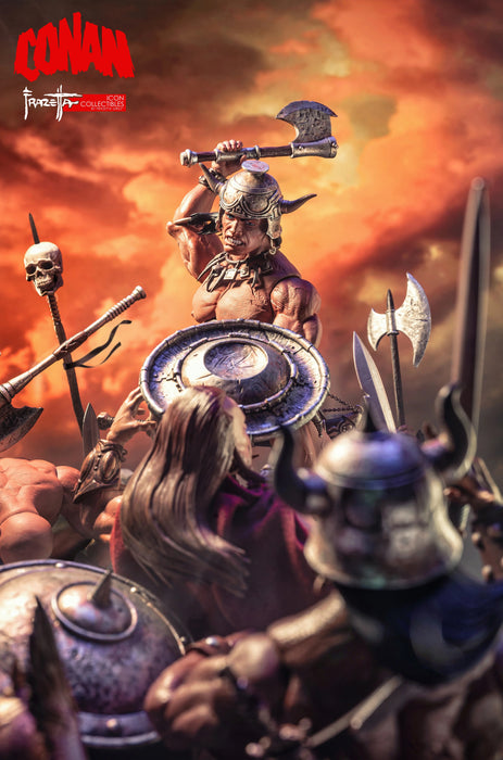 Conan The Barbarian 1:12 Scale Action Figure (Frazetta Girls)
