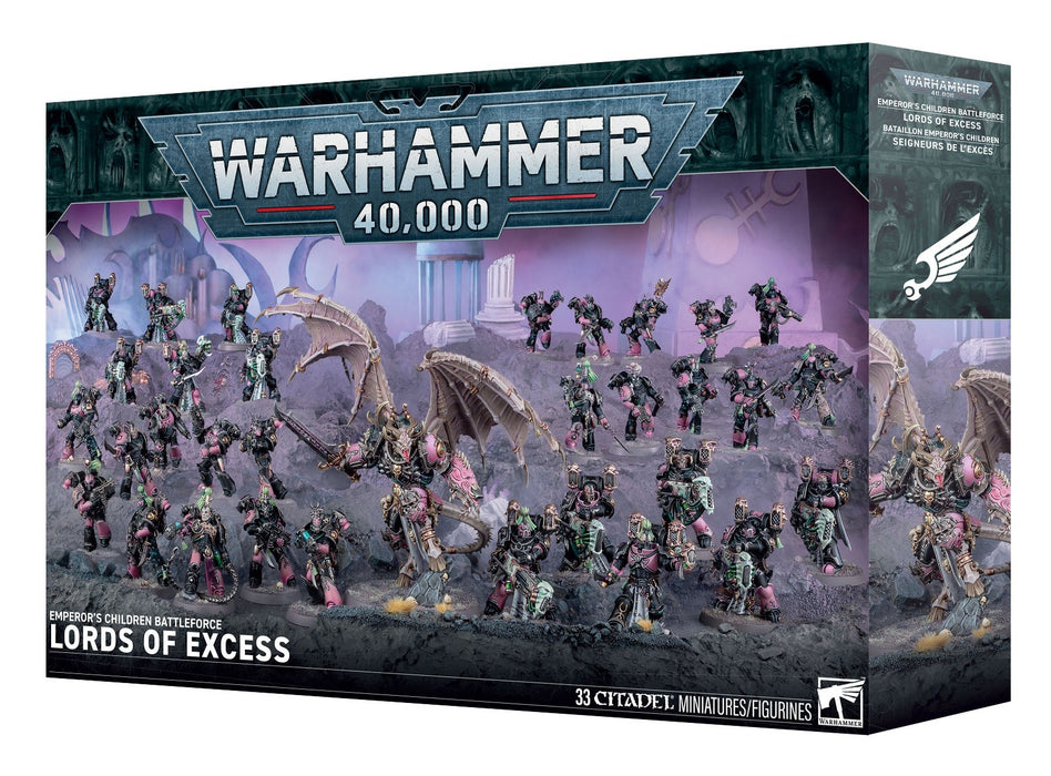[PREORDER] Emperor's Children Lords of Excess Battleforce | Warhammer 40k | Games Workshop