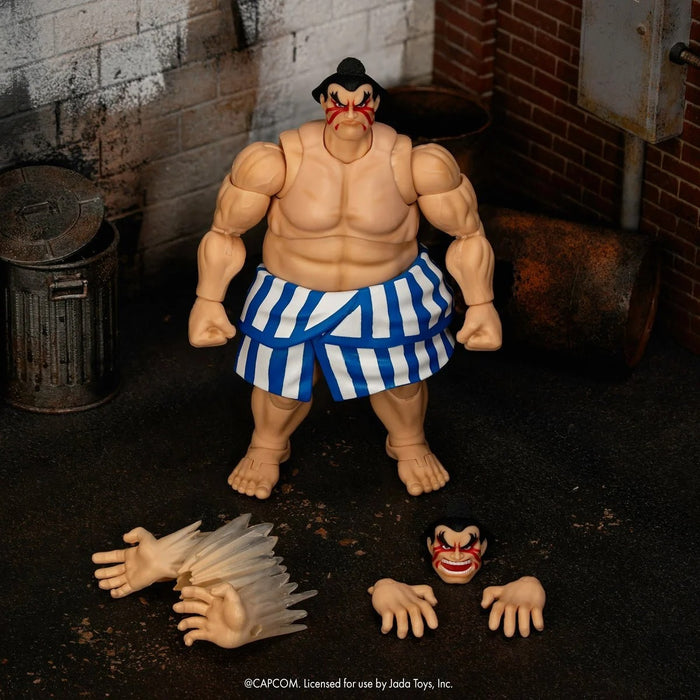 [PREORDER] Ultra Street Fighter II E. Honda 6-Inch Scale Deluxe Action Figure | Action Figure | Jada Toys