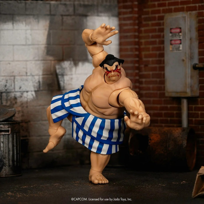 [PREORDER] Ultra Street Fighter II E. Honda 6-Inch Scale Deluxe Action Figure | Action Figure | Jada Toys