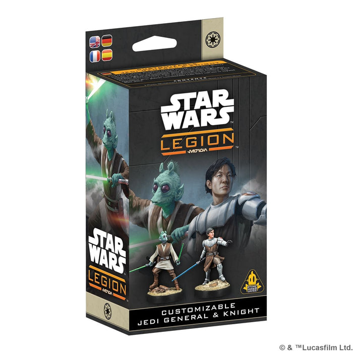 Star Wars: Legion: Customizable Jedi General and Knight (ML)