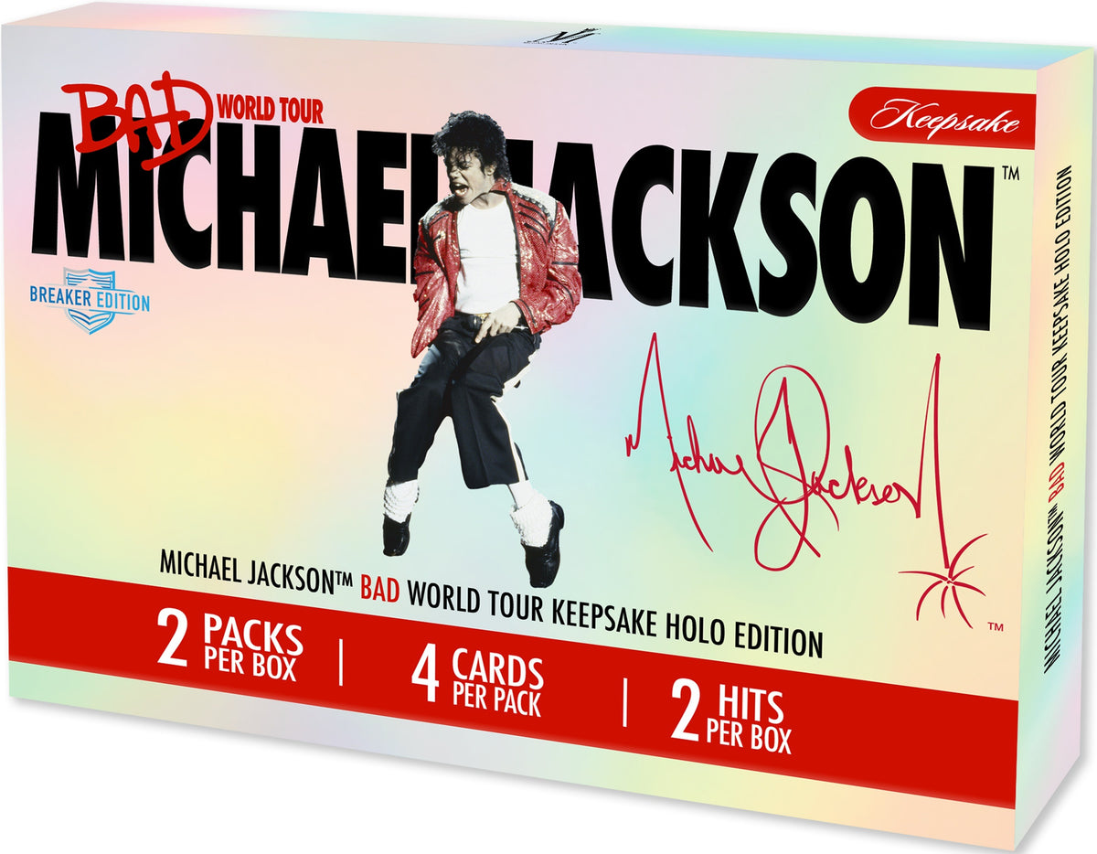 MICHAEL JACKSON BAD WORLD TOUR HOLO BREAKER EDITION | KEEPSAKE