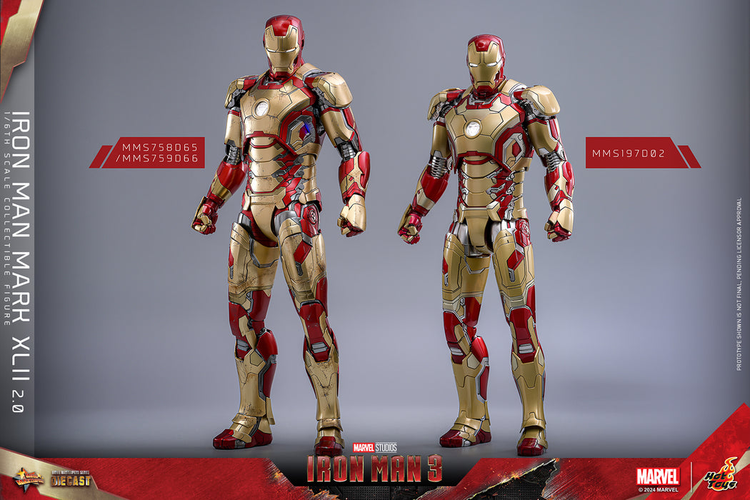 [PREORDER] Iron Man Mark XLII (2.0) Sixth Scale Figure