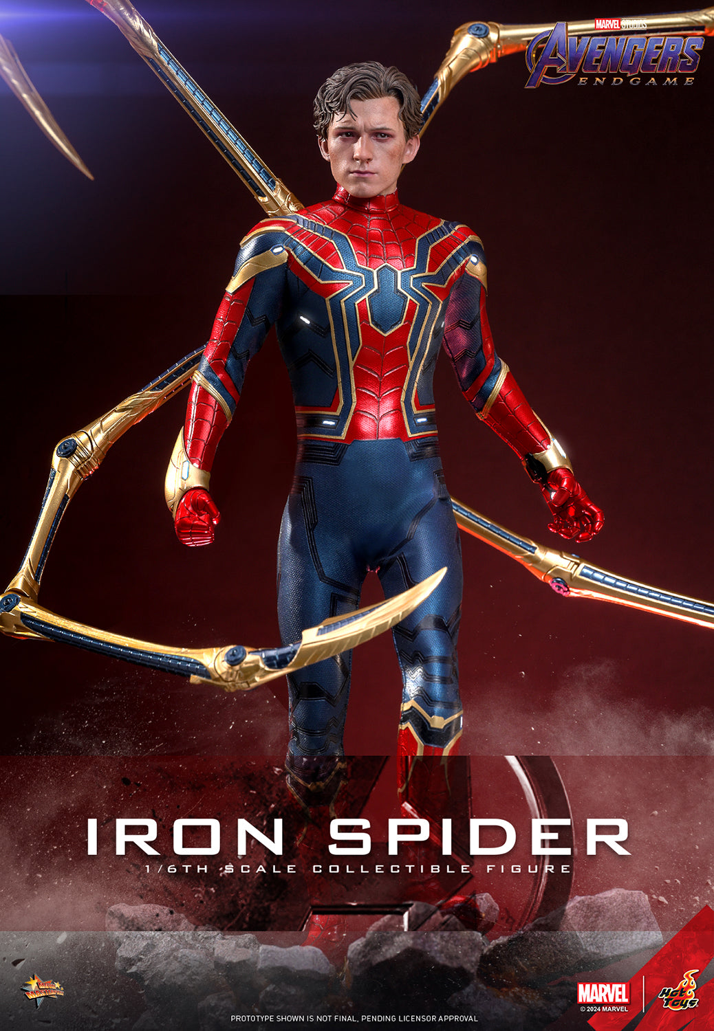 PREORDER] Iron Spider Sixth Scale Figure — Heroes World