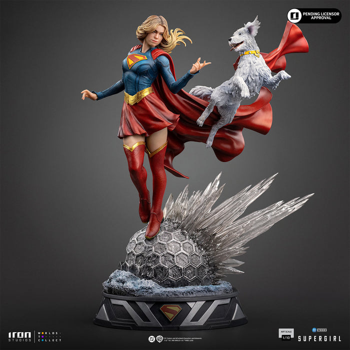 [PREORDER] Supergirl & Krypto | 1:10 Scale Statue | Iron Studios