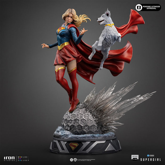 [PREORDER] Supergirl & Krypto | 1:10 Scale Statue | Iron Studios