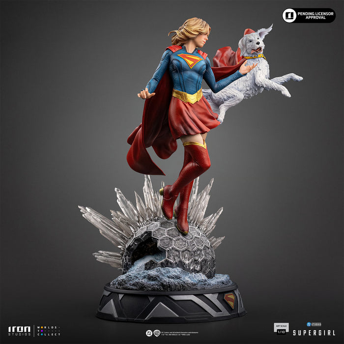 [PREORDER] Supergirl & Krypto | 1:10 Scale Statue | Iron Studios