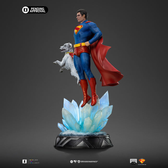 Superman & Krypto 1:10 Scale Statue