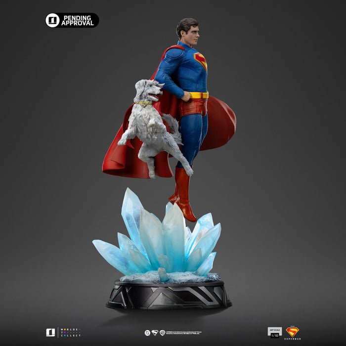 Superman & Krypto 1:10 Scale Statue