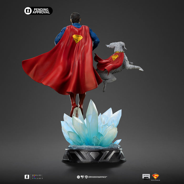 Superman & Krypto 1:10 Scale Statue