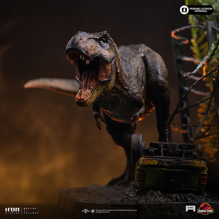 [PREORDER] T-Rex Breakout Set A | Statue | Iron Studios