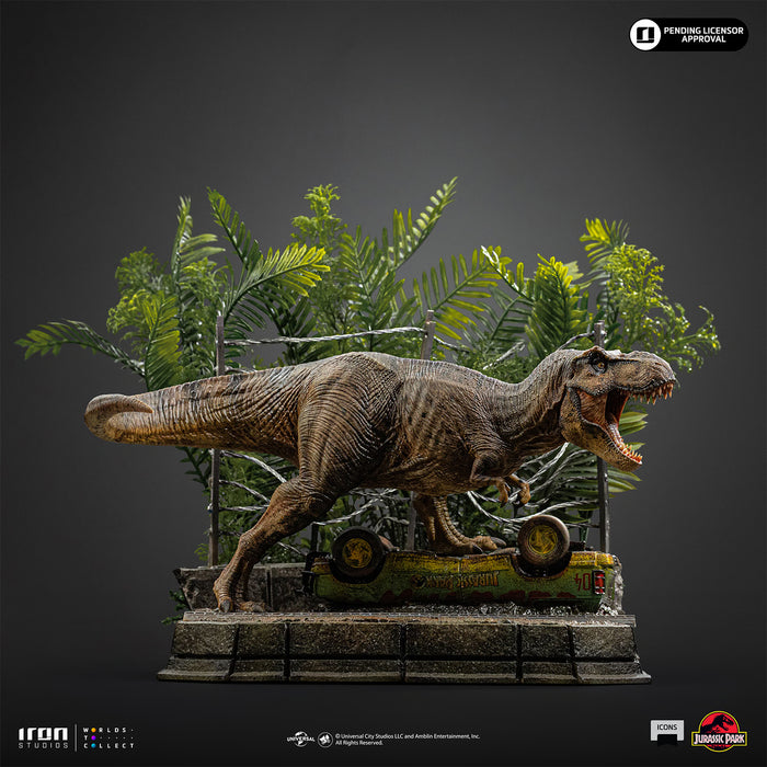 [PREORDER] T-Rex Breakout Set A | Statue | Iron Studios